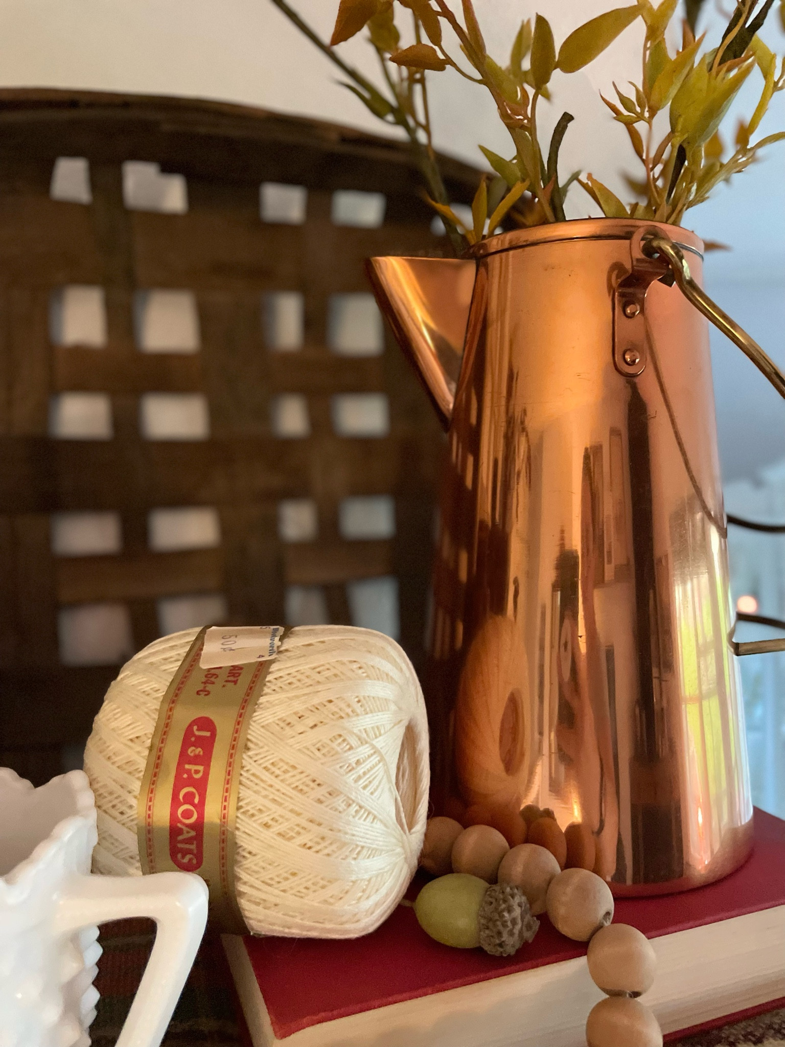 Vintage copper is one of my favorite fall decor pieces.
Rich in character, warmth, and patina, pair copper with fall textures such as plaid, baskets, or velvet. 

#LTKFindsUnder50 #LTKSeasonal #LTKHome