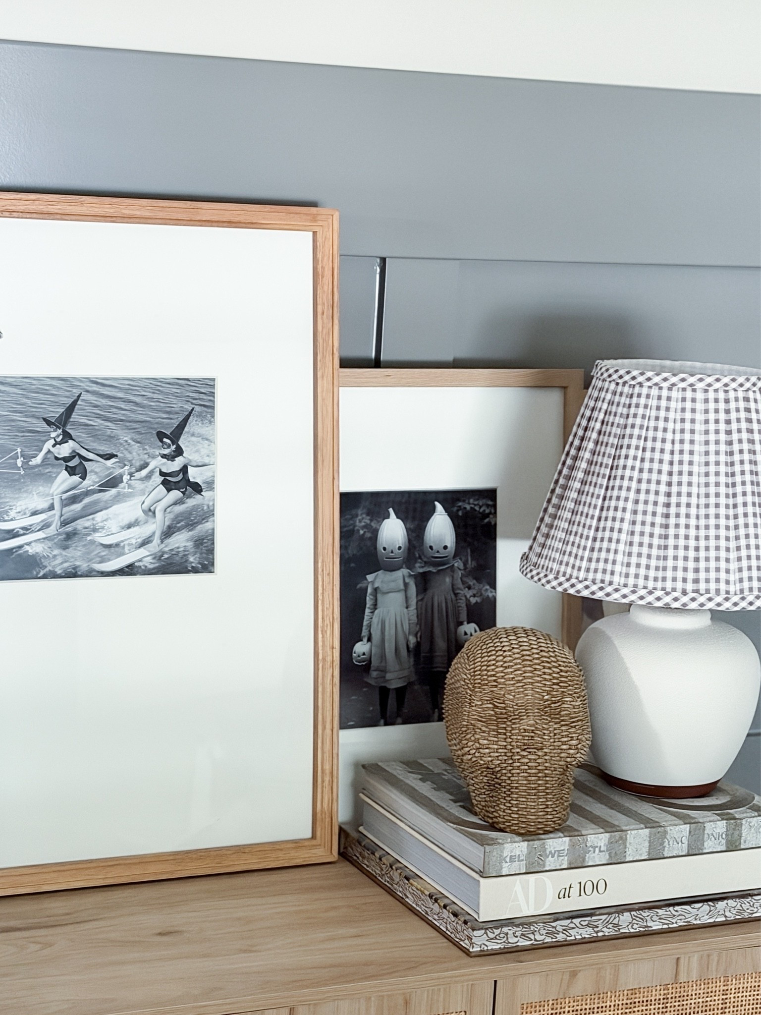 A little Halloween nostalgia, thoughtfully layered. Vintage-inspired prints, natural textures & timeless pieces that bring just the right touch of whimsy to our home. Keeping things simple, intentional, & classic this season. Exact skull is sold out from last year, but tagging similar. 

Halloween decor - vintage Halloween - neutral Halloween decor - Halloween styling - fall home decor - timeless interiors - seasonal decorating - collected home - Halloween art - cozy fall interiors - elevated Halloween decor