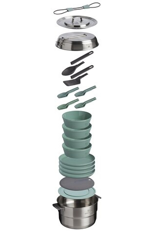 STANLEY Wildfare Core Full Serve Cookset 4 Qt in Shale & Charcoal from Revolve.com | Revolve Clothing (Global)