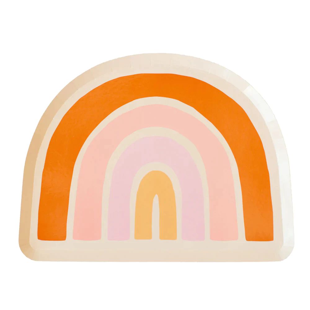 Boho Rainbow Large Plates | Ellie and Piper