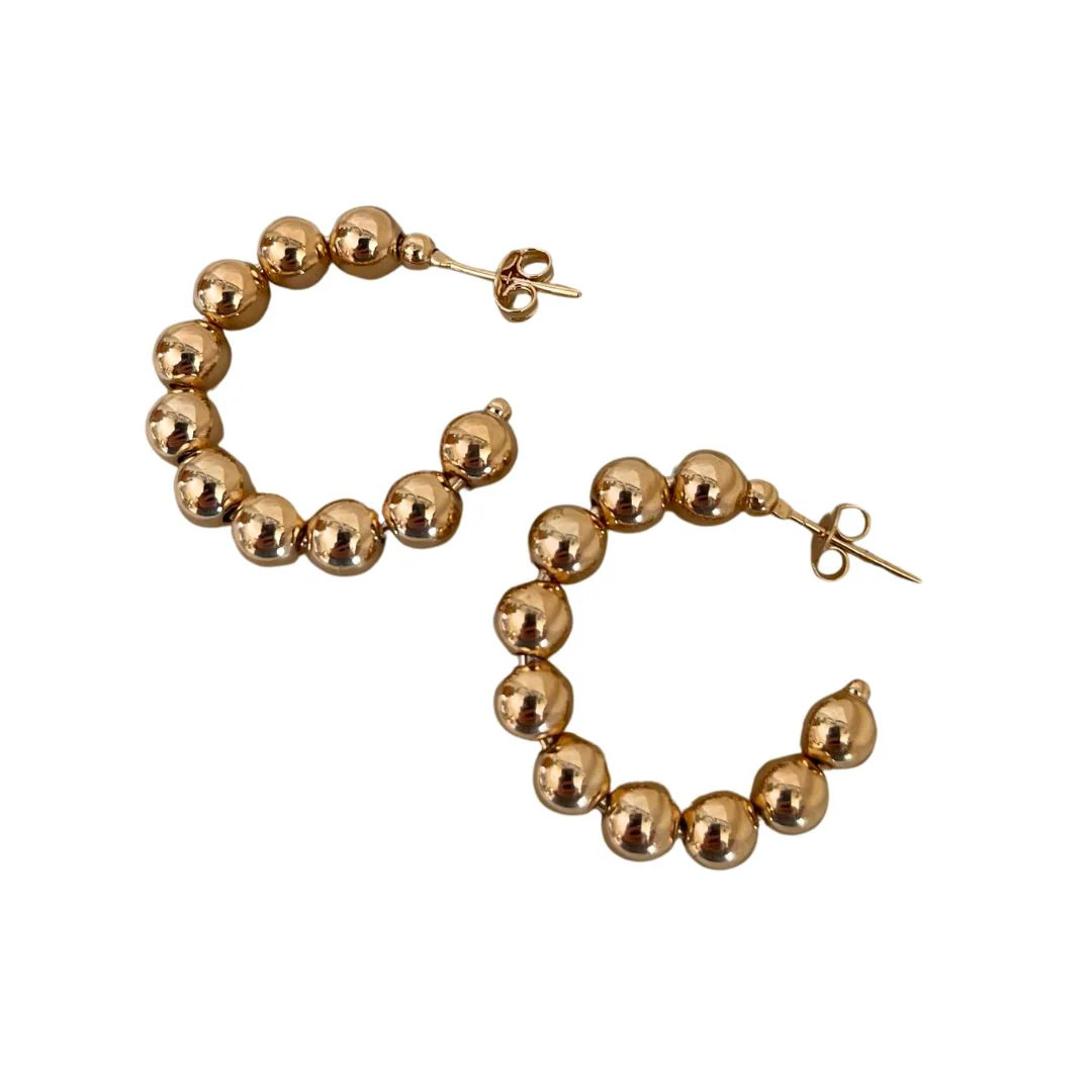 Beaded Hoops | Tori Bradburry