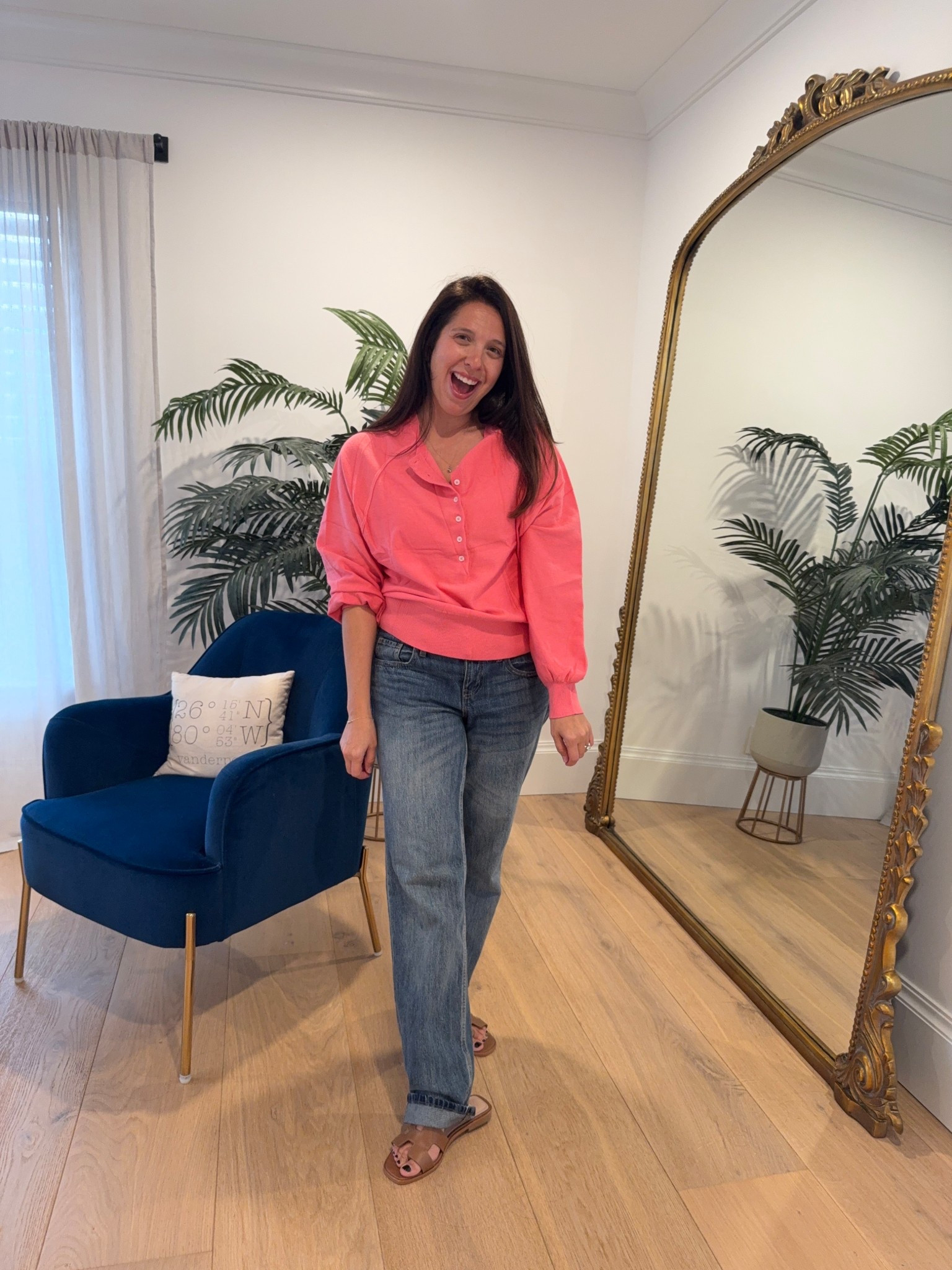 Pink sweater! 

#LTKValentine #LTKootd #LTKmomlife