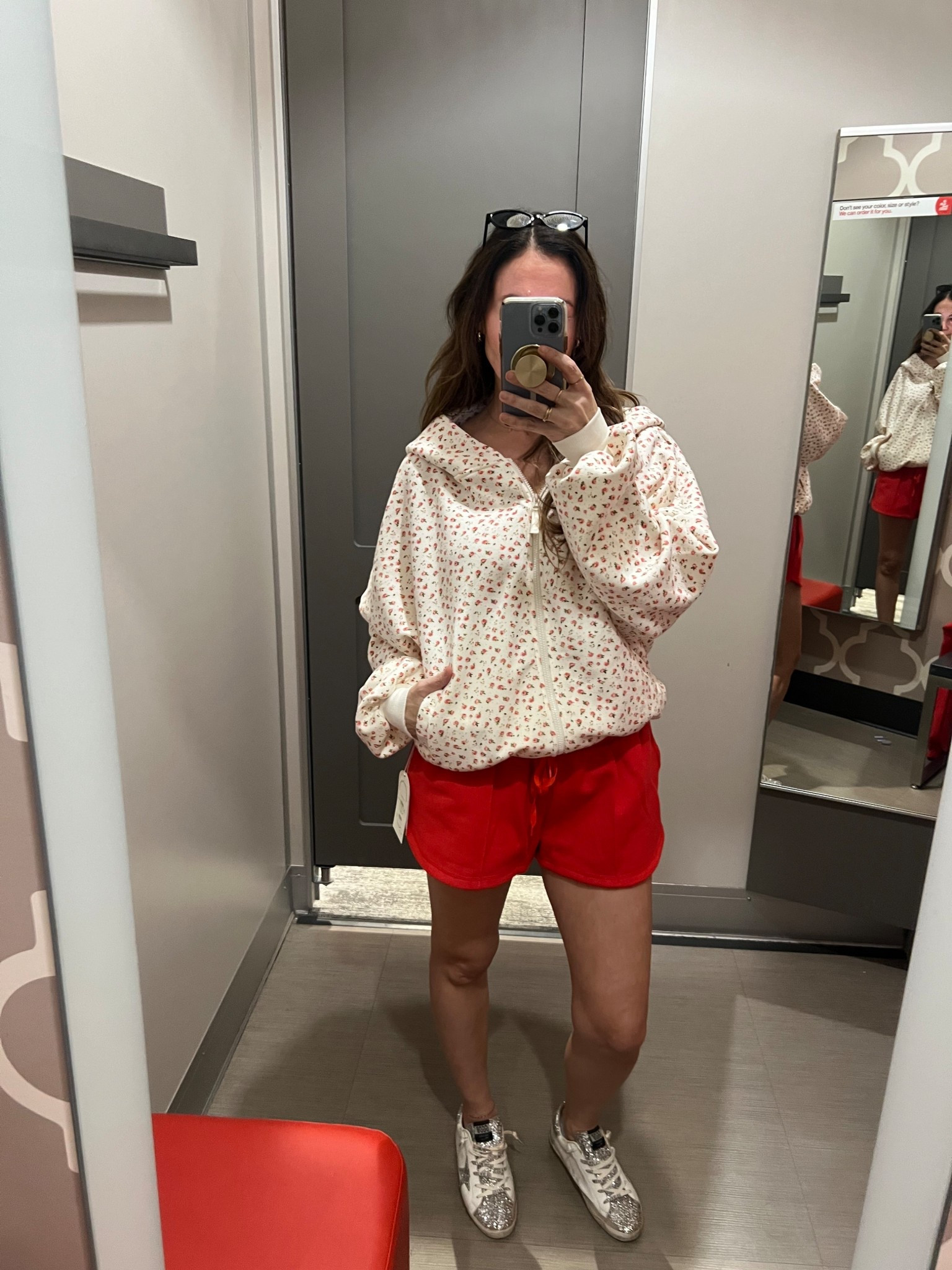 Blogilates floral zip up and shorts

#LTKgrwm #LTKOver40 #LTKValentine