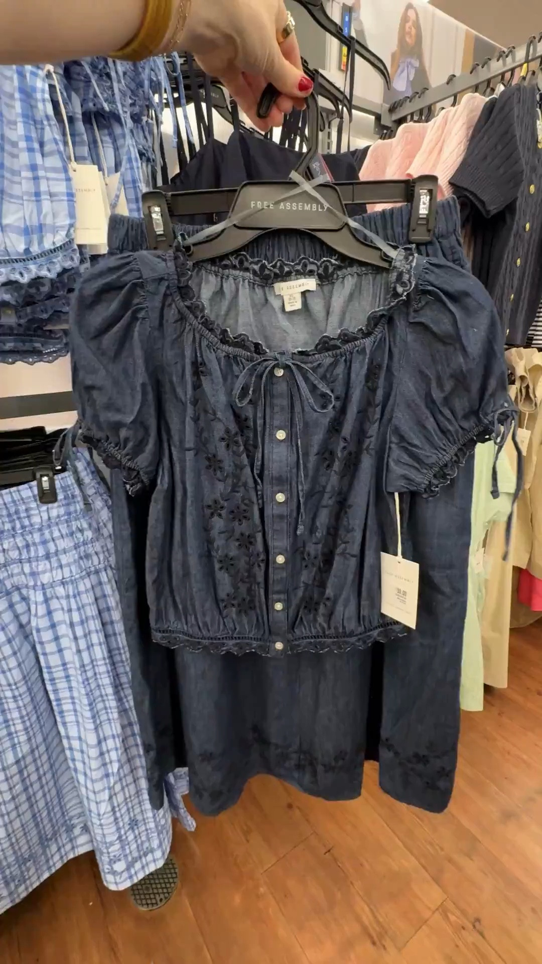 How cute is this denim set from Walmart! 

#LTKootd #LTKmomlife