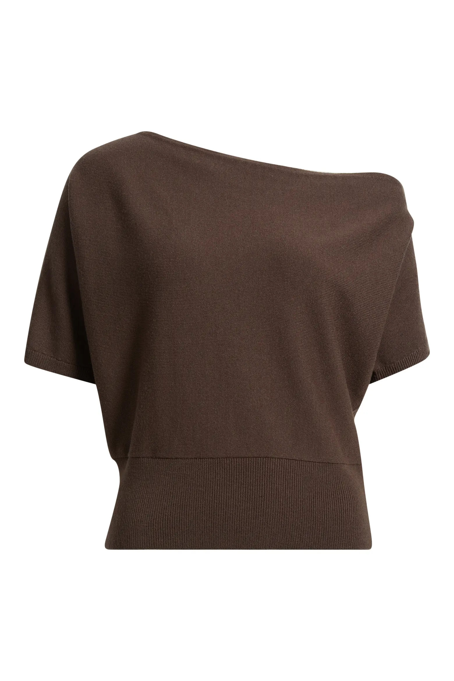 One-Shoulder Short Sleeve Sweater (Women) | Nordstrom | Nordstrom