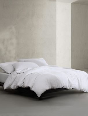 Washed Texture Cotton Jacquard Duvet Cover Set | Calvin Klein | Calvin Klein (US)