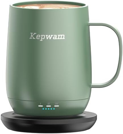 Self Heating Coffee Mug T2, 16oz Smart Heated Coffee Mug, 150 Min Battery Life - Hot up to 149℉... | Amazon (US)