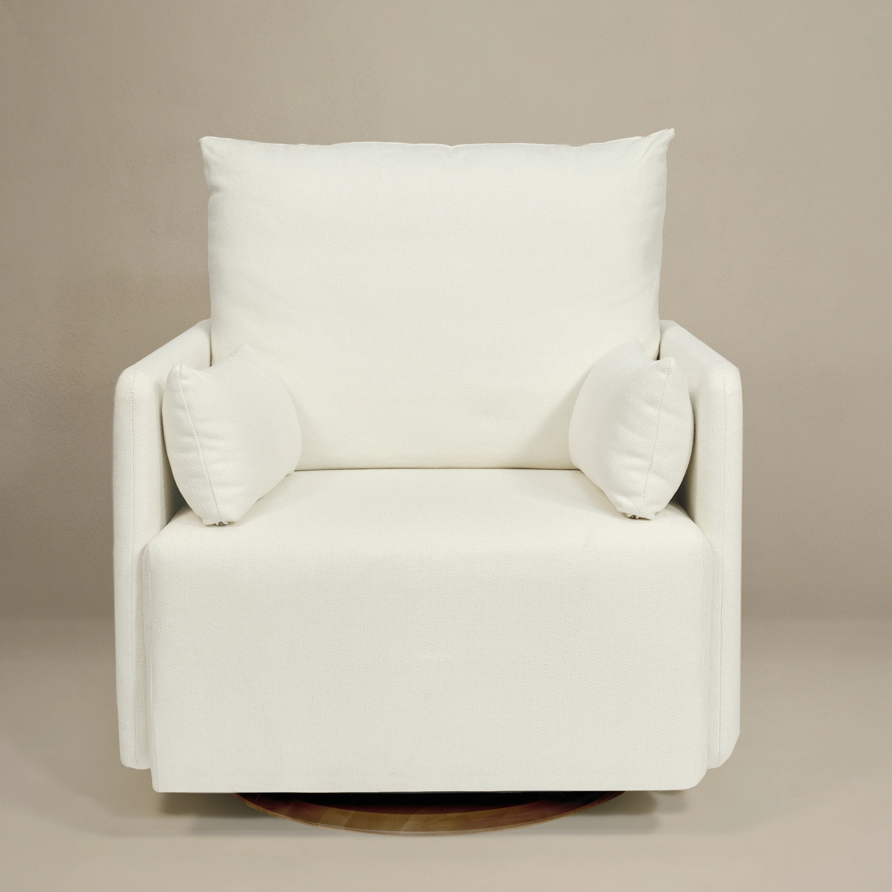 Ollie: a Chair and a Half - Swivel Nursery Glider with Back Recline Feature - High Performance Bo... | Oilo Studio