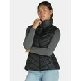 Big Chill Women's Chevron Quilted Puffer Vest, Midweight, Sizes S-3X | Walmart (US)