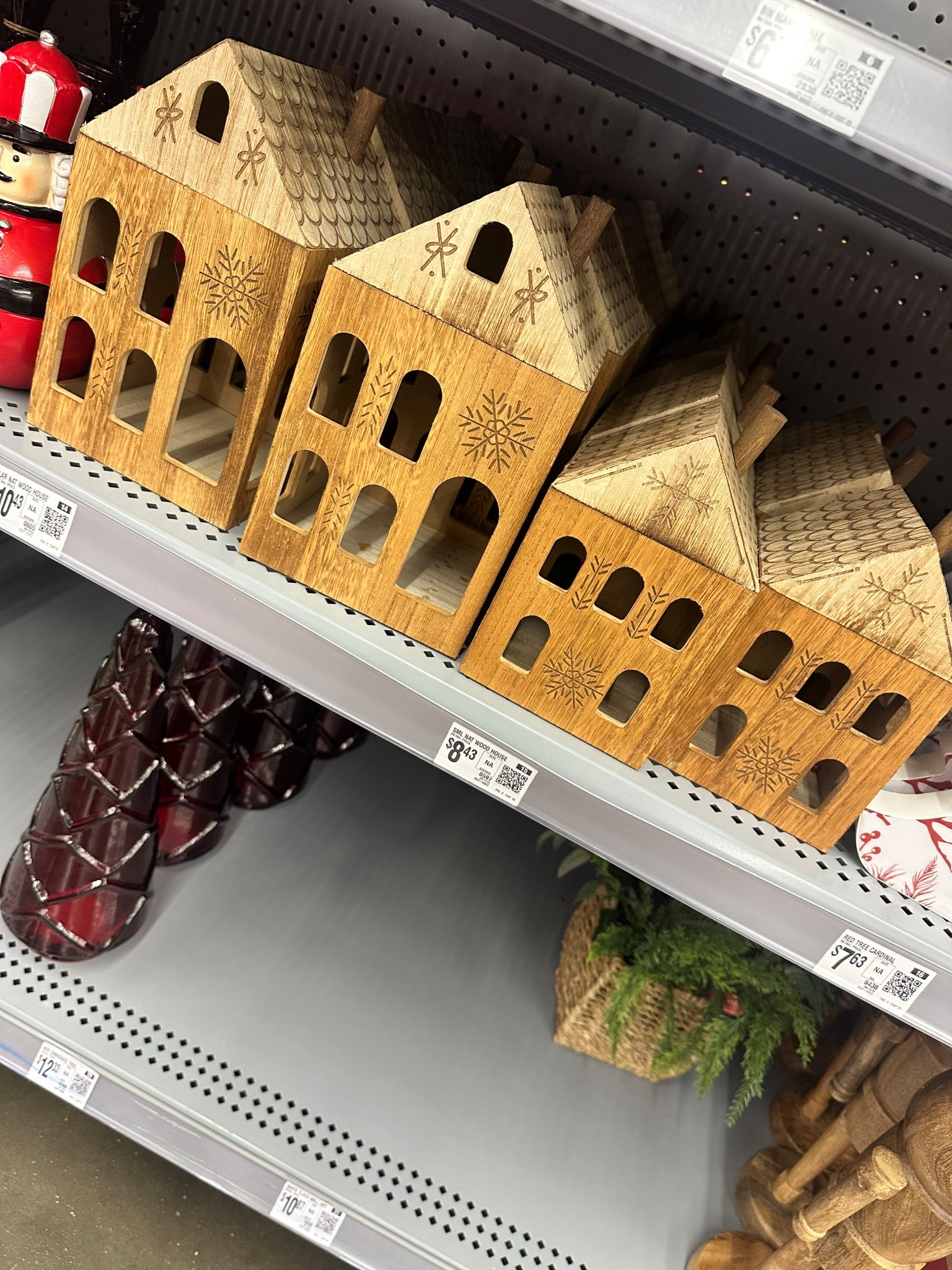 Christmas is arriving at Walmart already! Available in 2 sizes. Wooden Christmas houses for under $15! 

Christmas village. Holiday decor. Holiday house. 2025 Christmas decor.  Christmas decorations 

#LTKHome #LTKFindsUnder50 #LTKSeasonal