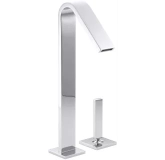 Kohler K-14660-4-CP Polished Chrome Loure Widespread Bathroom Faucet - Free Metal Pop-Up Drain As... | Build.com, Inc.