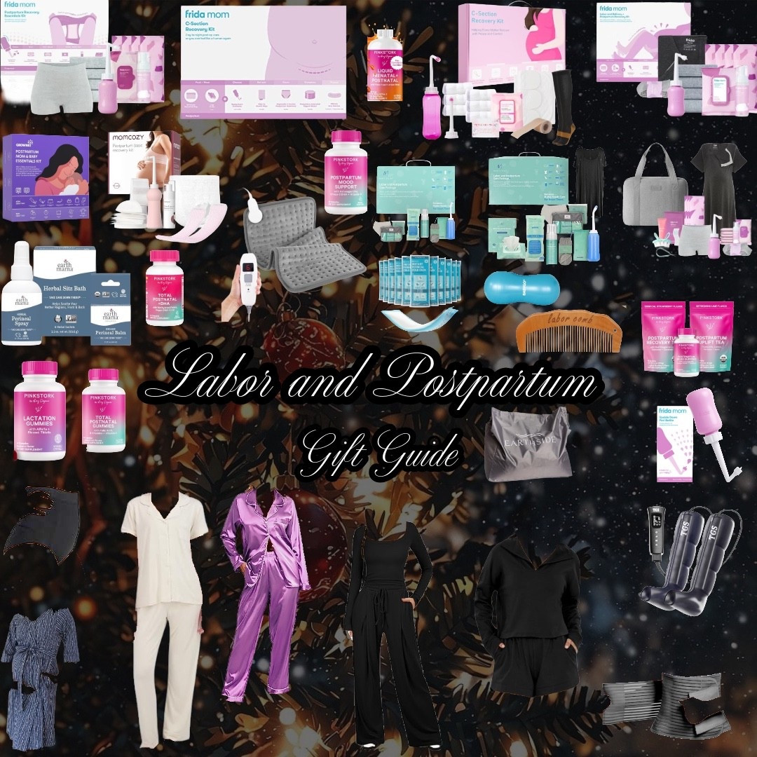 Labor and postpartum gift guide | giving birth gift guide | labor and delivery gift guide | postpartum gift guide | mom | mom gift guide | postpartum essentials | labor essentials | 

#LTKGiftGuide #LTKCyberWeek #LTKBump
