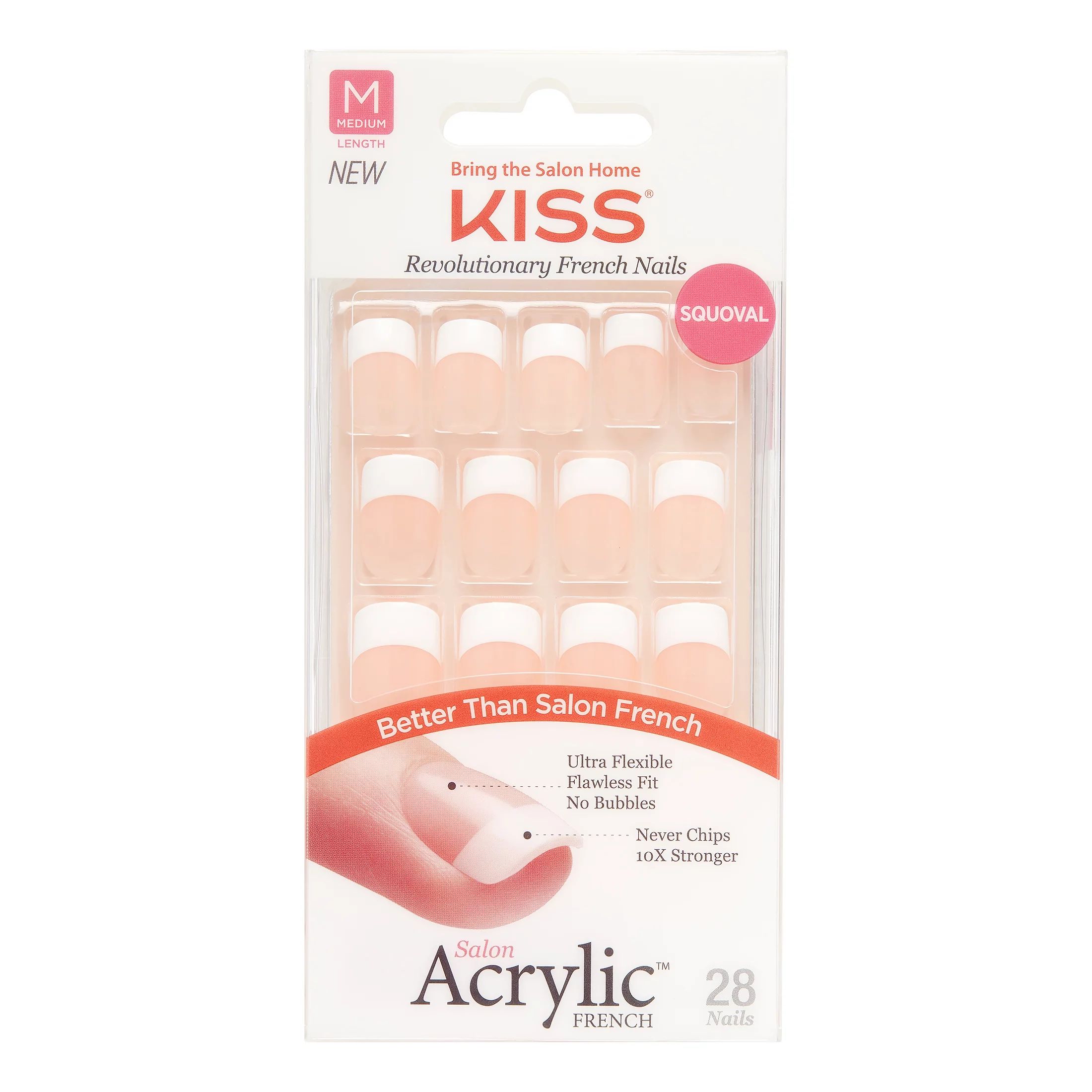 KISS Salon Acrylic French Nail Kit - Rumour Mill | Walmart (US)