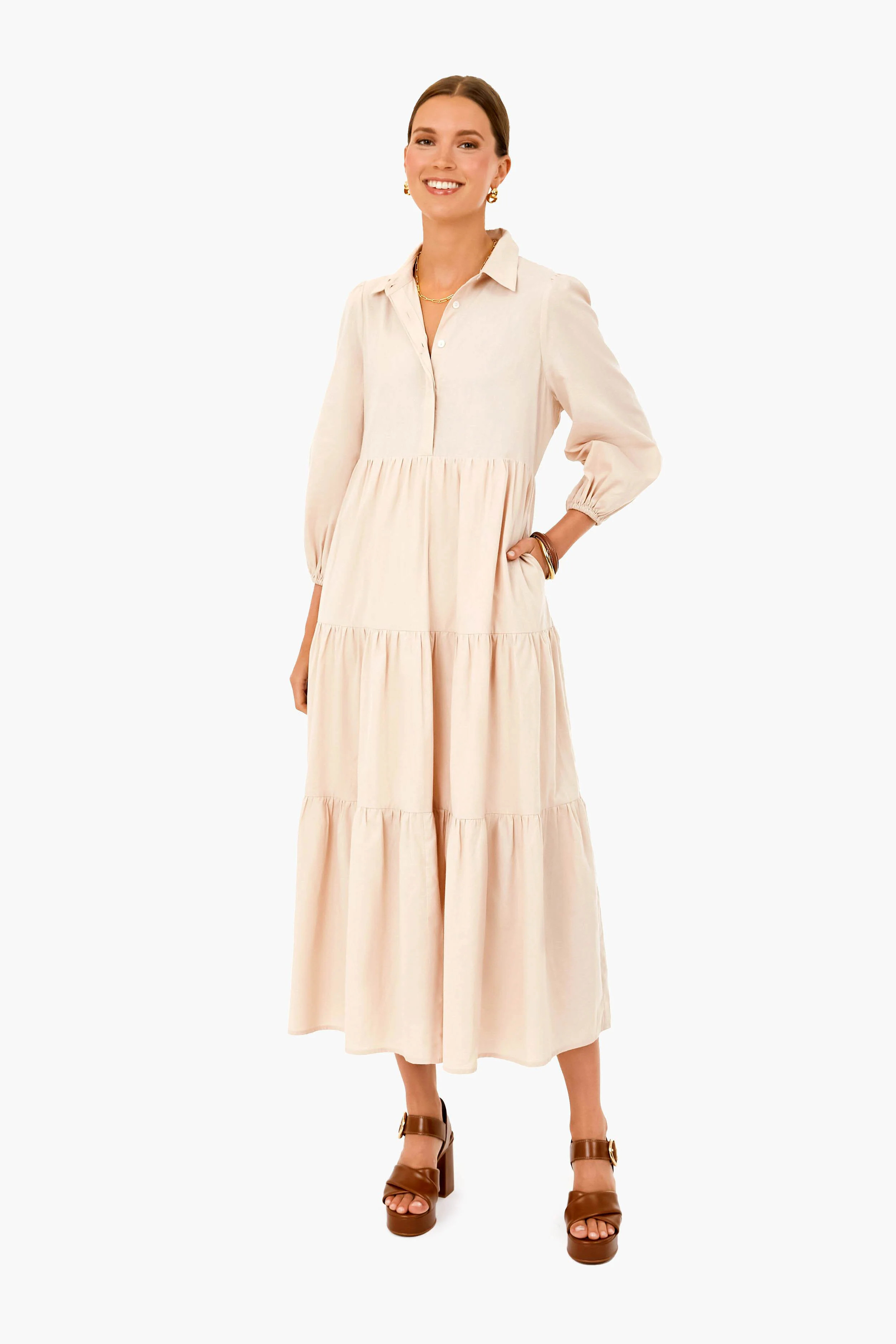Sandstone Mabel Maxi Dress | Tuckernuck (US)