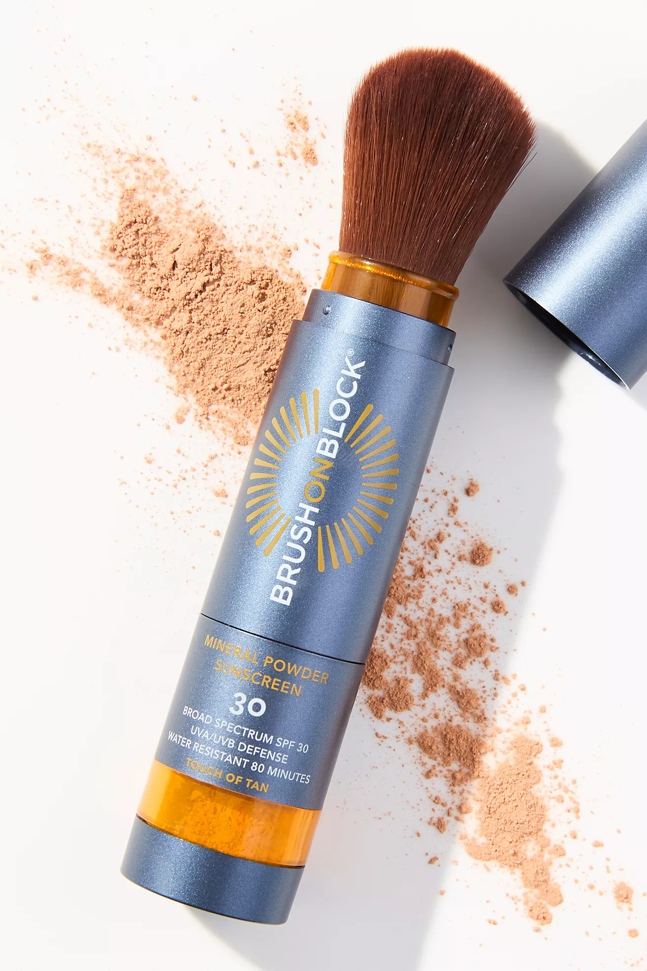 Brush On Block SPF 30 Touch of Tan Mineral Powder Sunscreen | Anthropologie (US)
