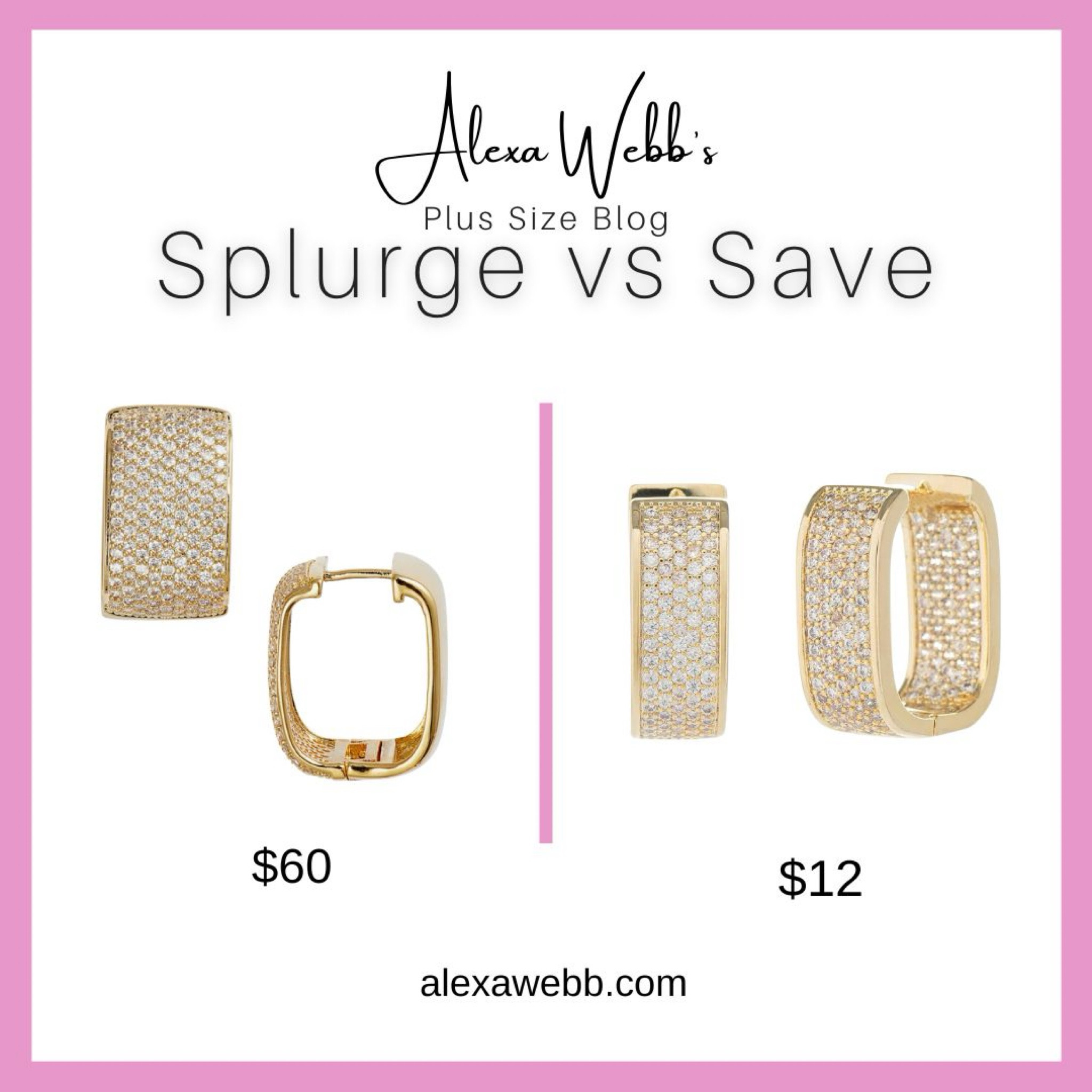 Splurge Vs Save by Alexa Webb #plussize

#LTKstyletip #LTKplussize #LTKover40