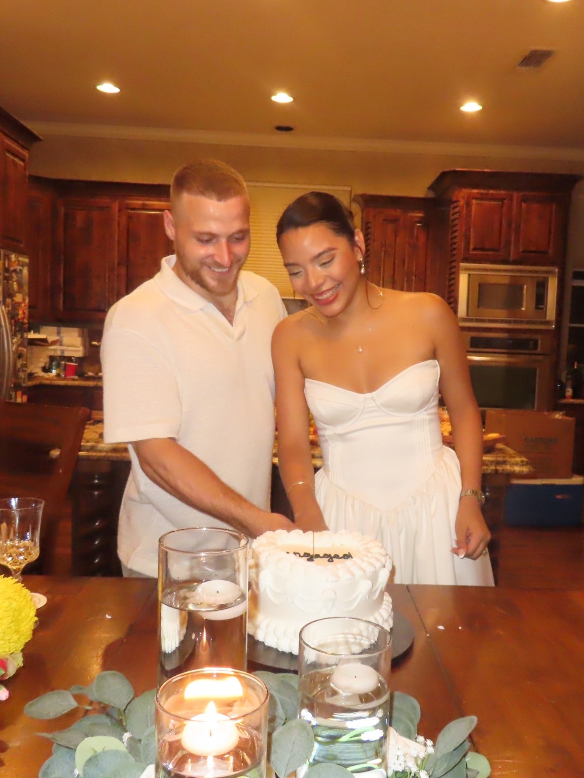 My engagement party dress