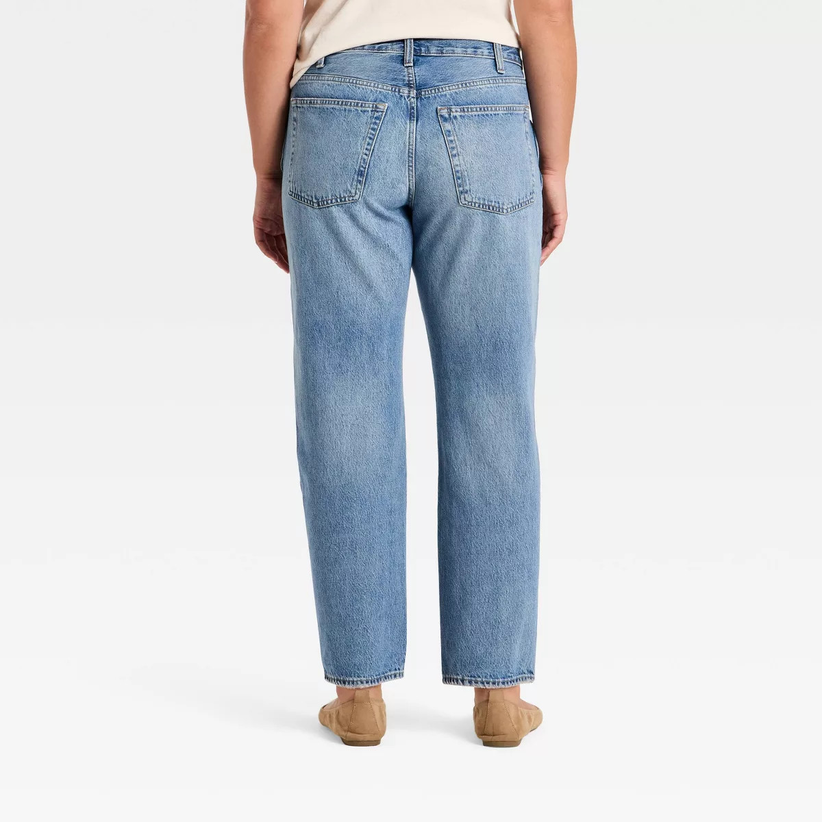 Women's Mid-Rise Boyfriend Jeans - Universal Thread™ Vintage Light Wash 4 | Target