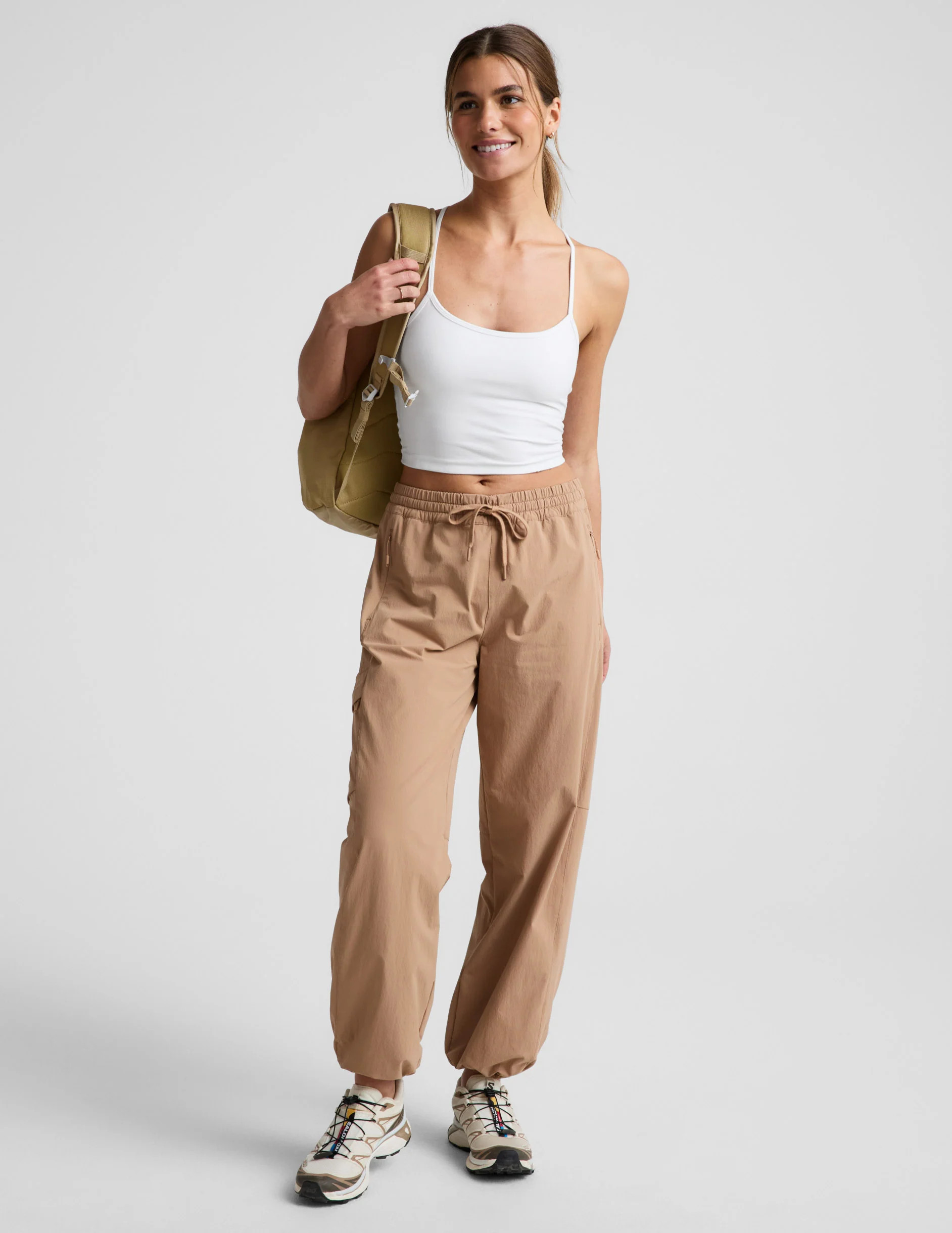 Women's Peak Cargo Pants - Camel | Beyond Yoga | Beyond Yoga