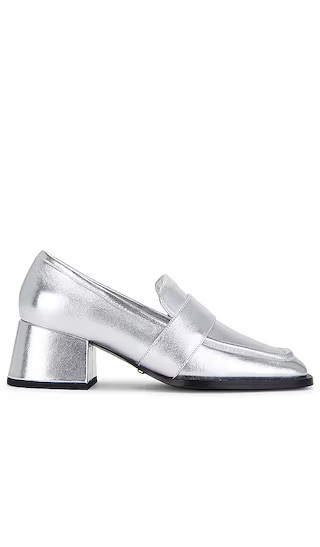 Fresco Loafer in Silver | Revolve Clothing (Global)