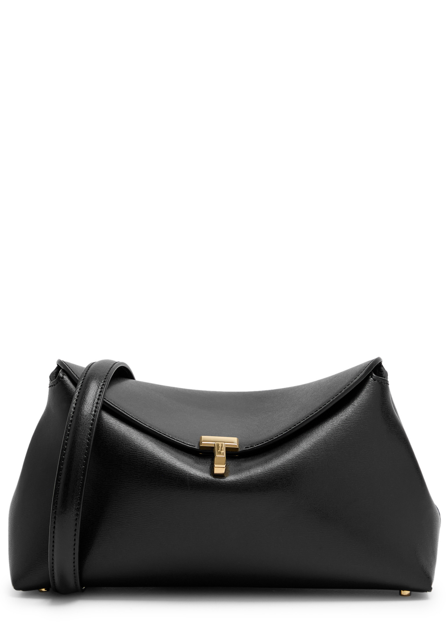 T-lock leather clutch | Harvey Nichols