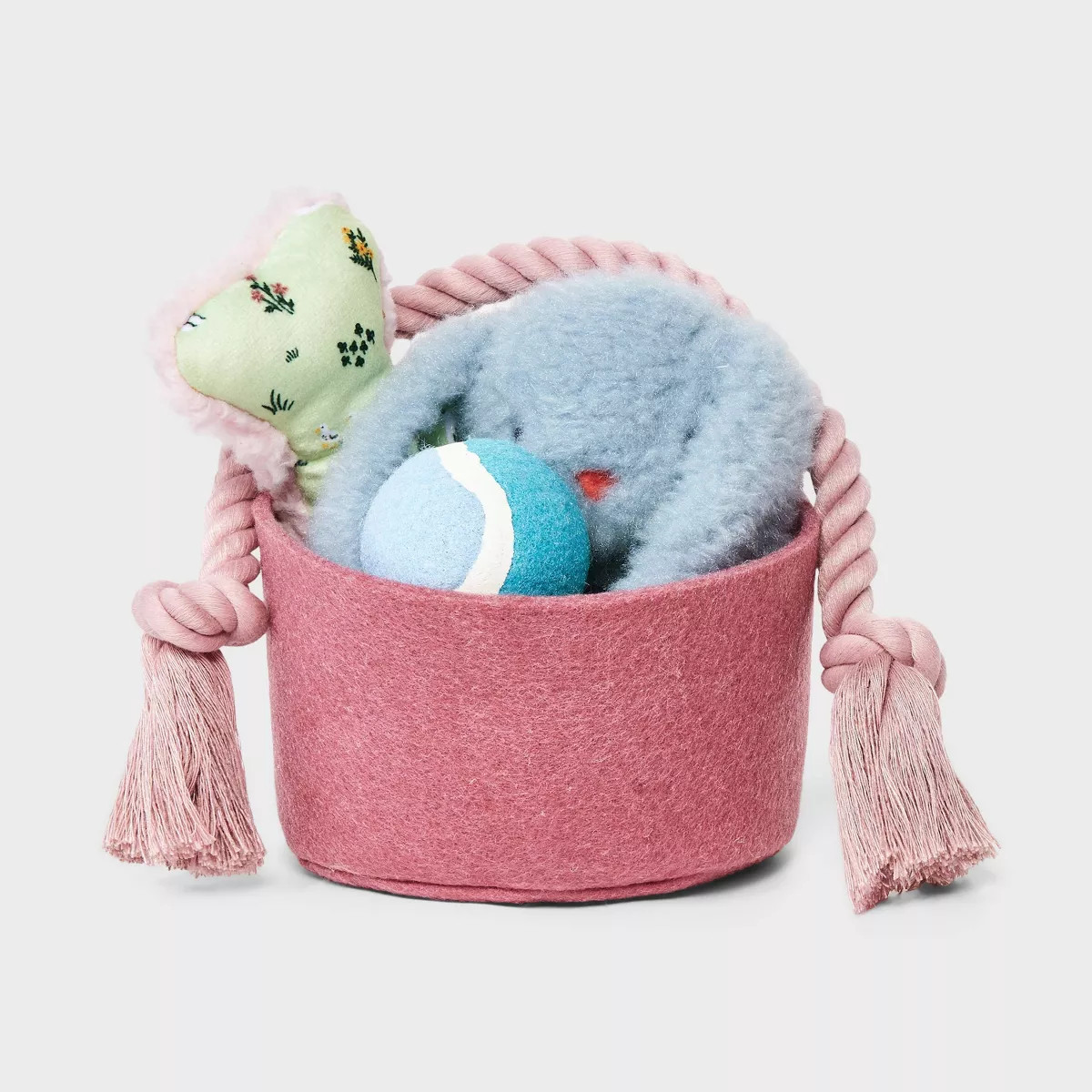 Gift Basket Dog Ball Plush Toy Set - 5pc - Boots & Barkley™ | Target