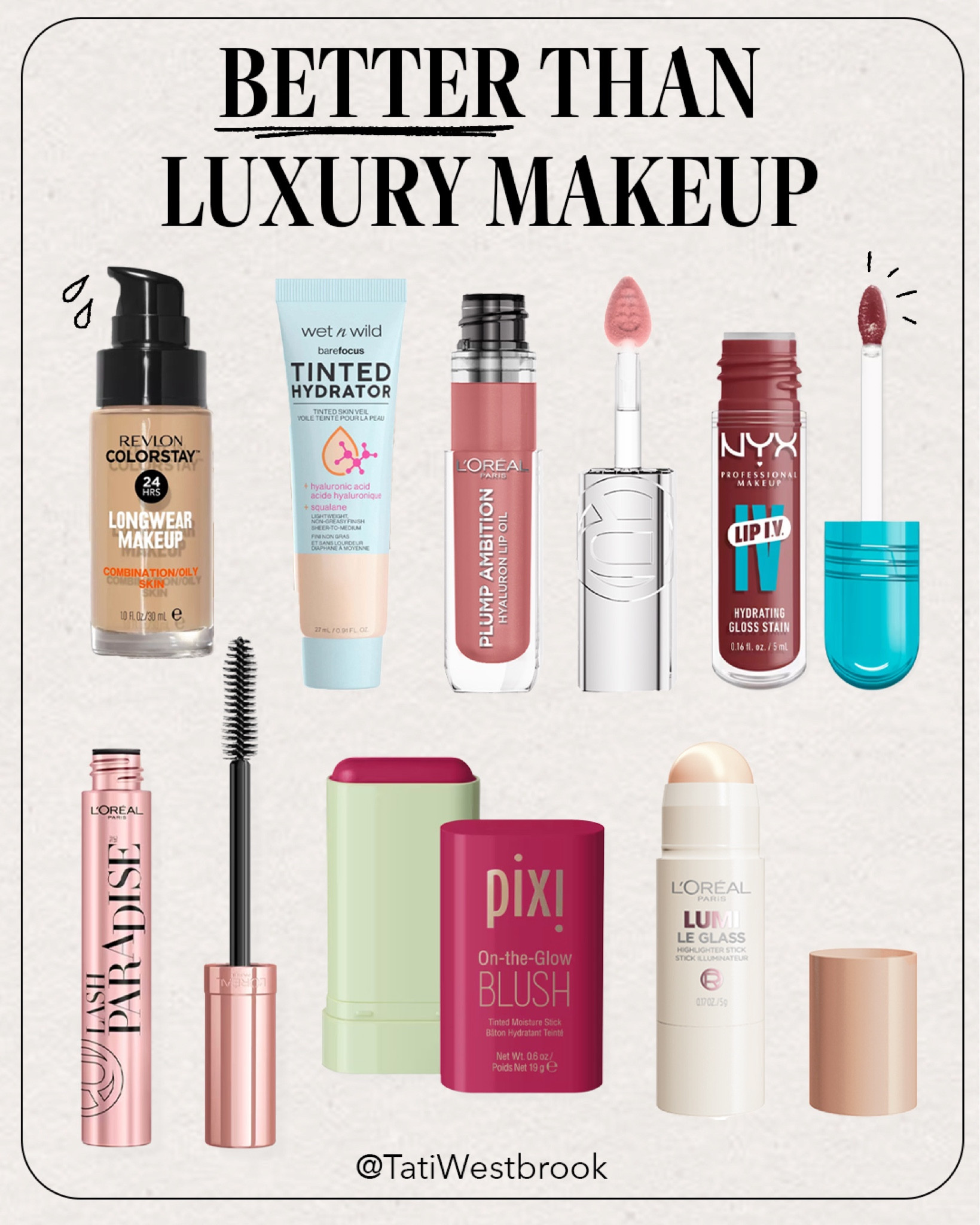 The Holy Grail line up of Drugstore Makeup 💋 #DrugstoreFaves #Amazon #AmazonPartner #founditonamazon 