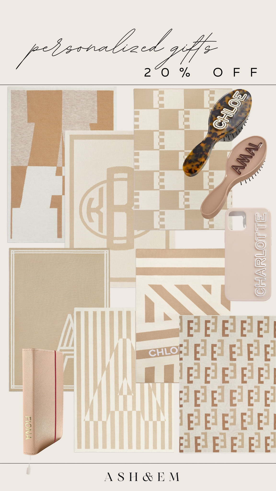 All of these personalized gifts are 20% off right now!!

#LTKGiftGuide #LTKsalealert #LTKHolidaySale