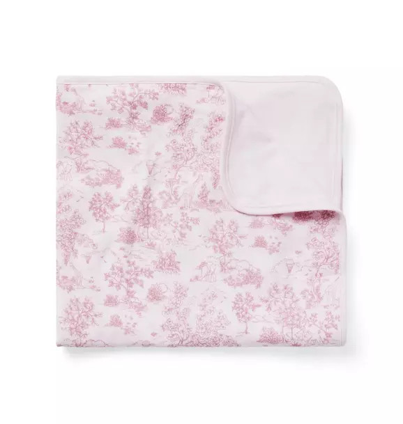 Baby Safari Toile Blanket | Janie and Jack