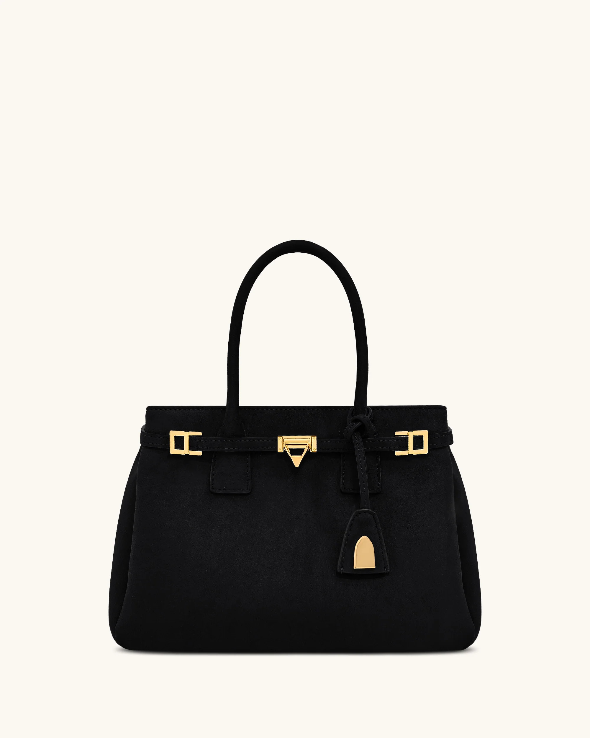 Miley Belt Embellished Tote Bag - Black | JW PEI US