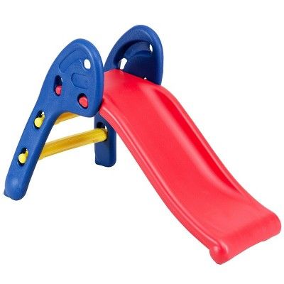 Costway 2 Step Children Folding Slide Plastic Fun Toy Up-down Suitable for Kids | Target
