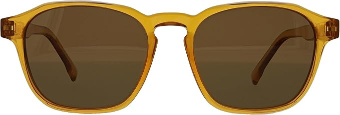 Peepers by PeeperSpecs Women's Sol Square Sunglasses, Amber-Polarized | Amazon (US)