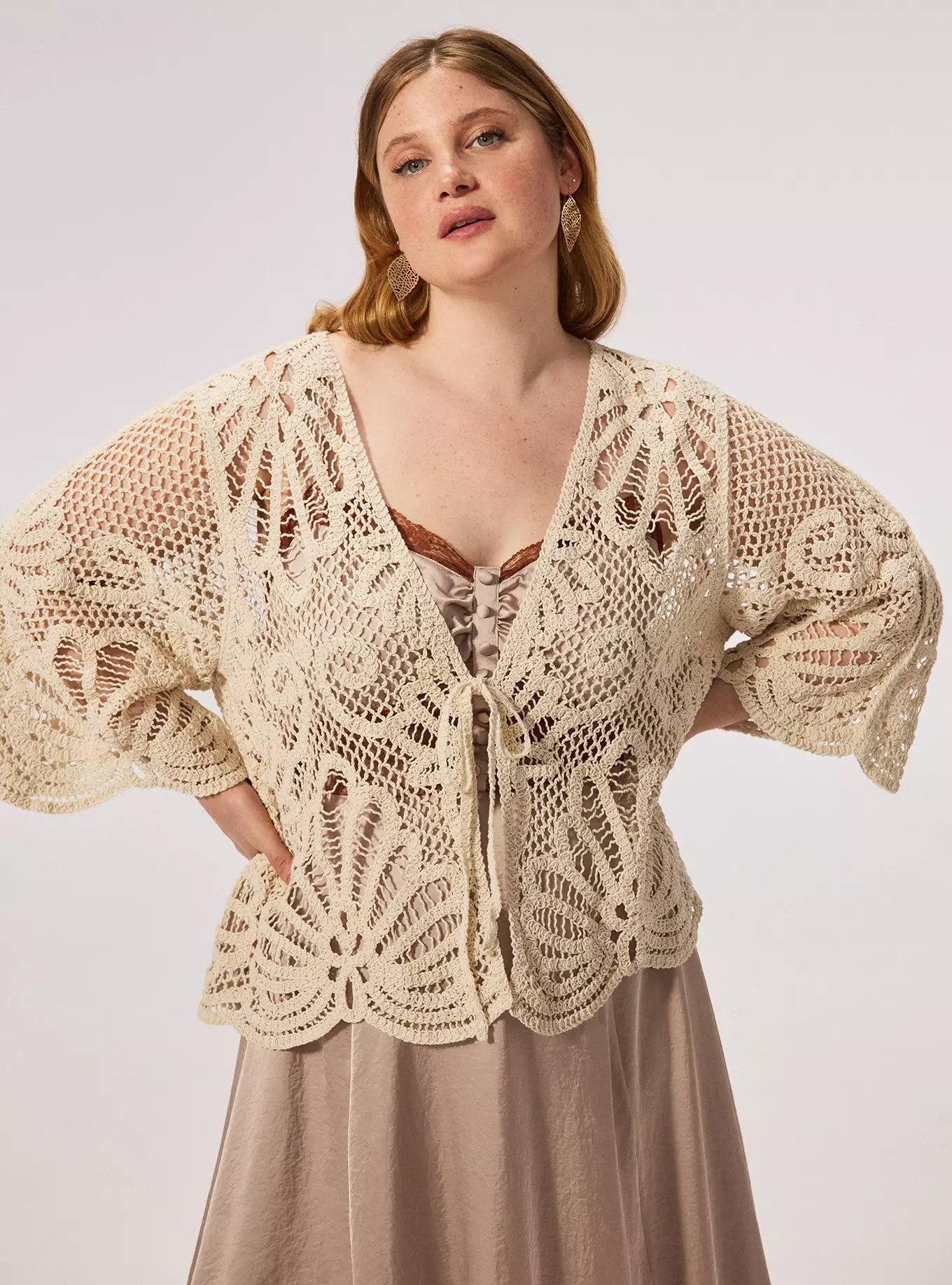 Crochet Ruana With Sleeves | Torrid (US & Canada)