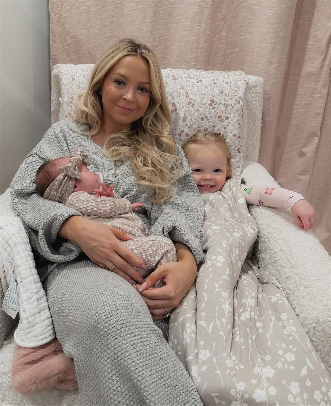 Me and my girls 🫶🏻 Ellie in the sleep sack 🤣

#LTKStyleTip #LTKBaby #LTKFamily