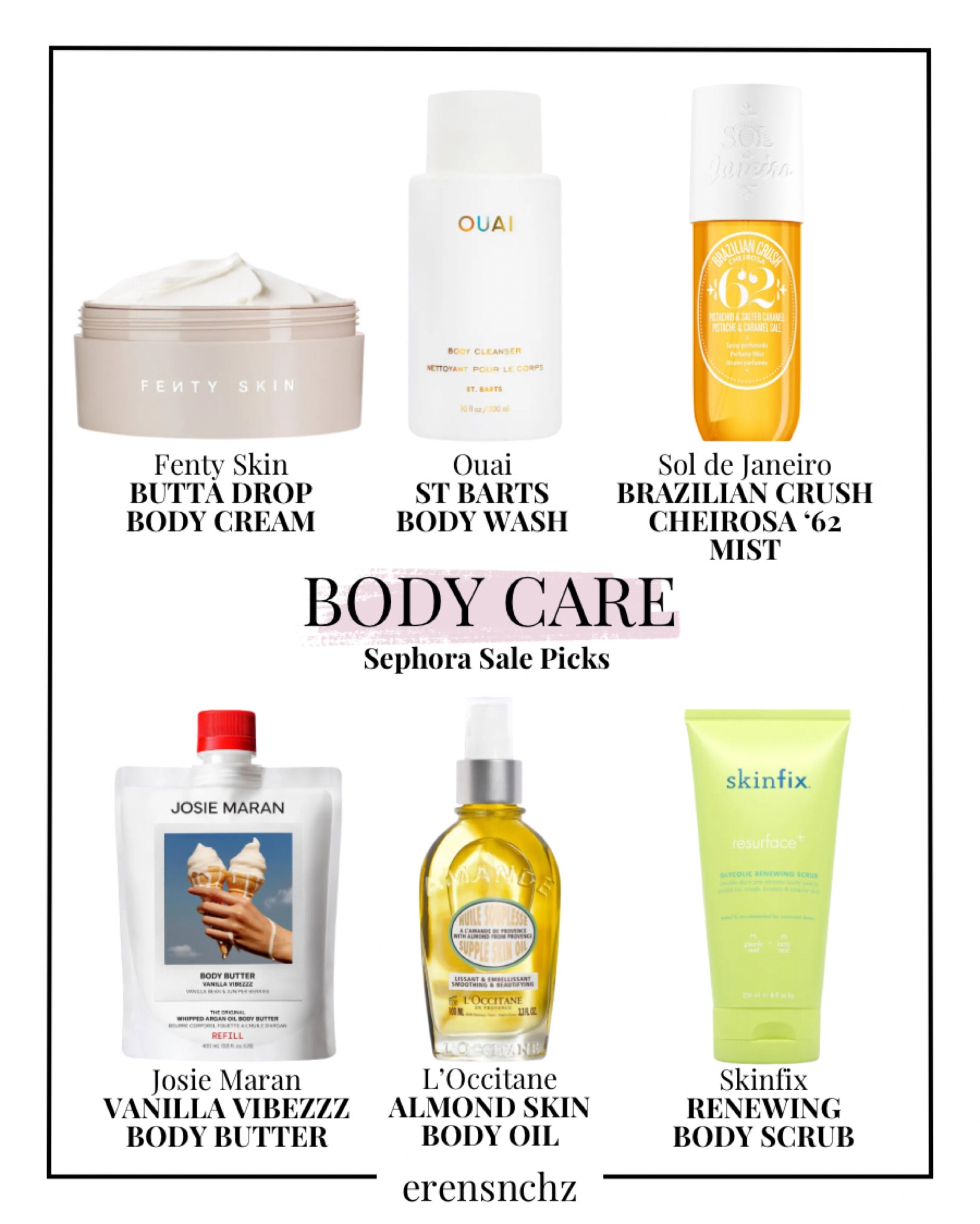 MY BODY CARE PICKS FOR THE SEPHORA SALE ✨ Some of my favorites + some currently in my cart!

#LTKxSephora #LTKsalealert #LTKbeauty