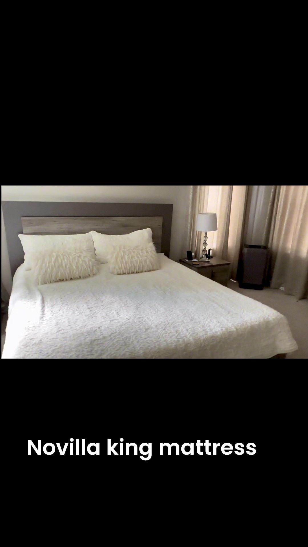 Purchased this mattress and very satisfied with it. For long time I didn’t have a good mattress, and I was worried how this mattress will be.This one is 14” which is good height size for our bed frame. I like that it is not too firm or too soft. I feel rested after each sleep. When it was delivered it was rolled in the box. After it was opened we let it sit for three days to regain its full shape. There were no any bad smell. It is good mattress for the price.

#LTKHome