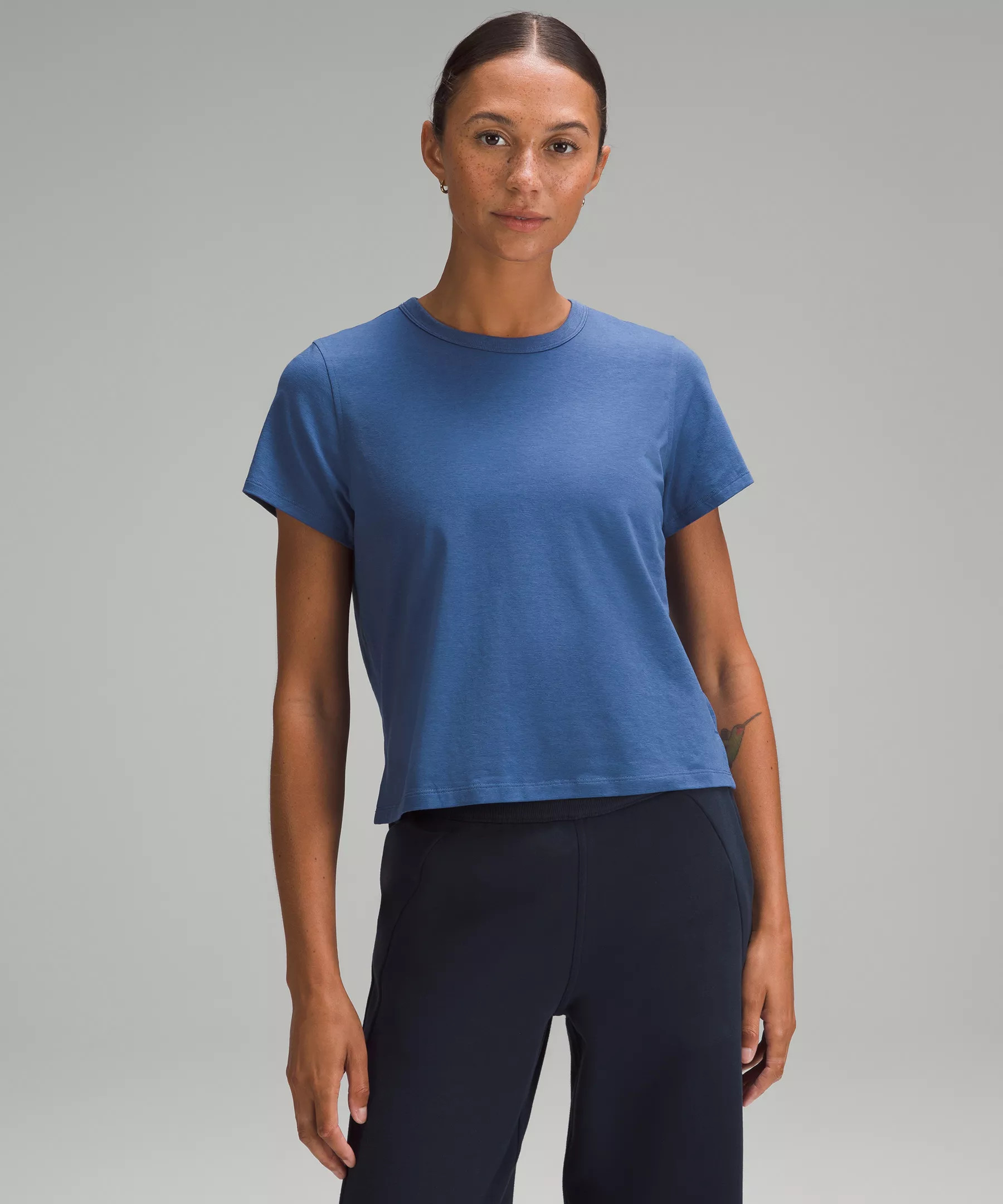 Classic-Fit Cotton-Blend T-Shirt | Women's Short Sleeve Shirts & Tee's | lululemon | Lululemon (US)