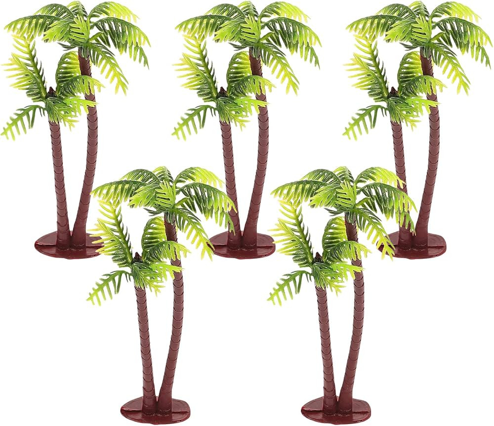 BESPORTBLE Palm Tree Decor Simulation Tree Miniature Tree Landscape Fish Tank Landscaping Plant T... | Amazon (US)