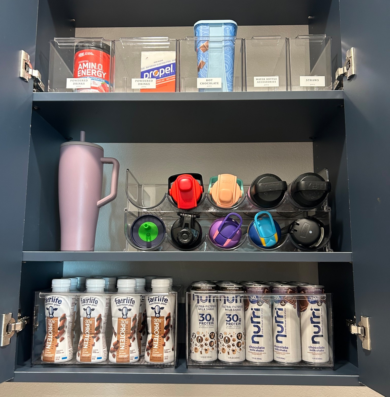 Drink/Water Bottle Cabinet 👏🏻

#LTKHome #LTKFamily