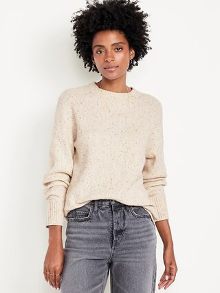 SoSoft Crew-Neck Tunic Sweater | Old Navy (US)