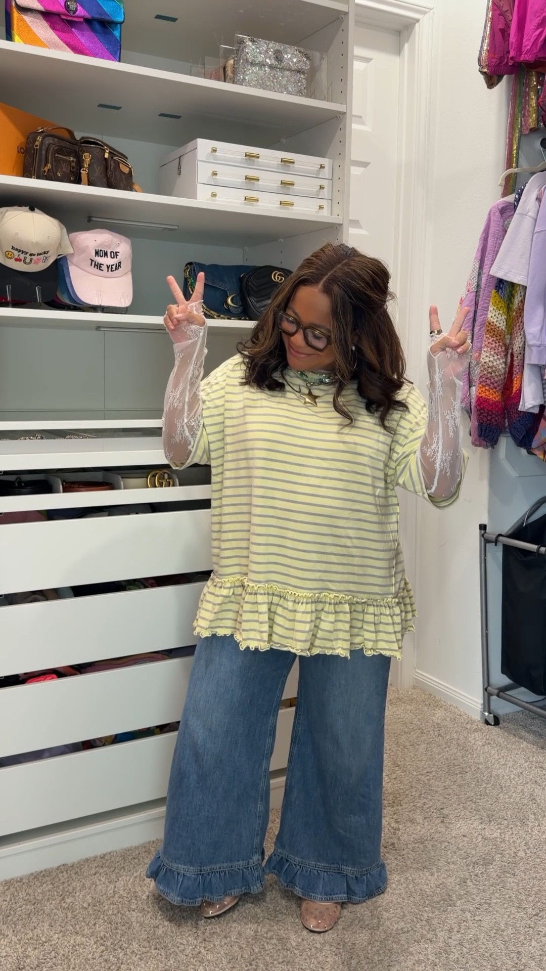 All of the happy outfits! Links for everything are below ❤️