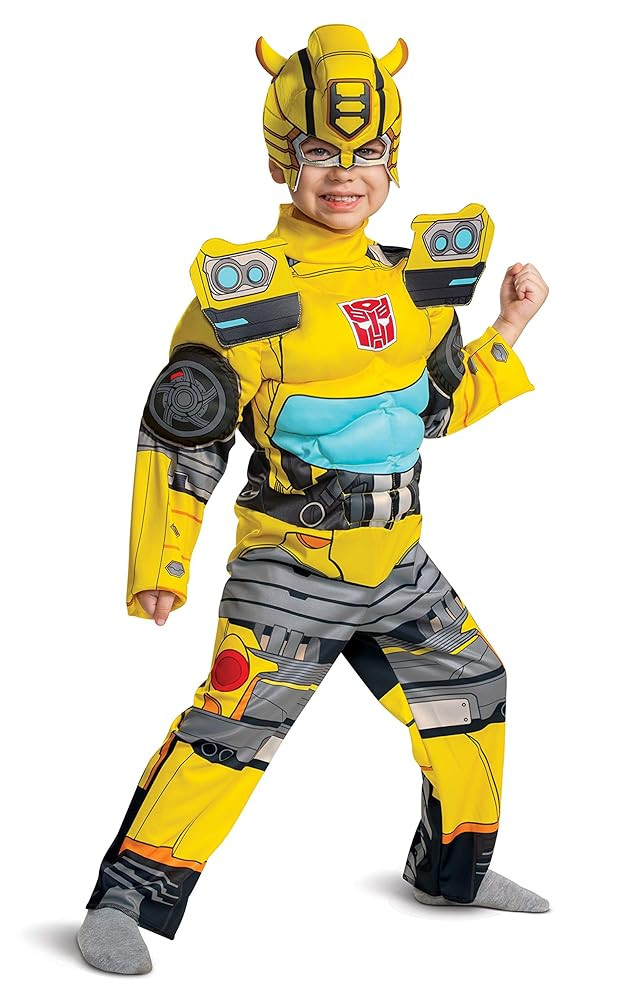 Toddlers Muscle Transformer Costumes for Boys, Padded Character Jumpsuit | Amazon (US)