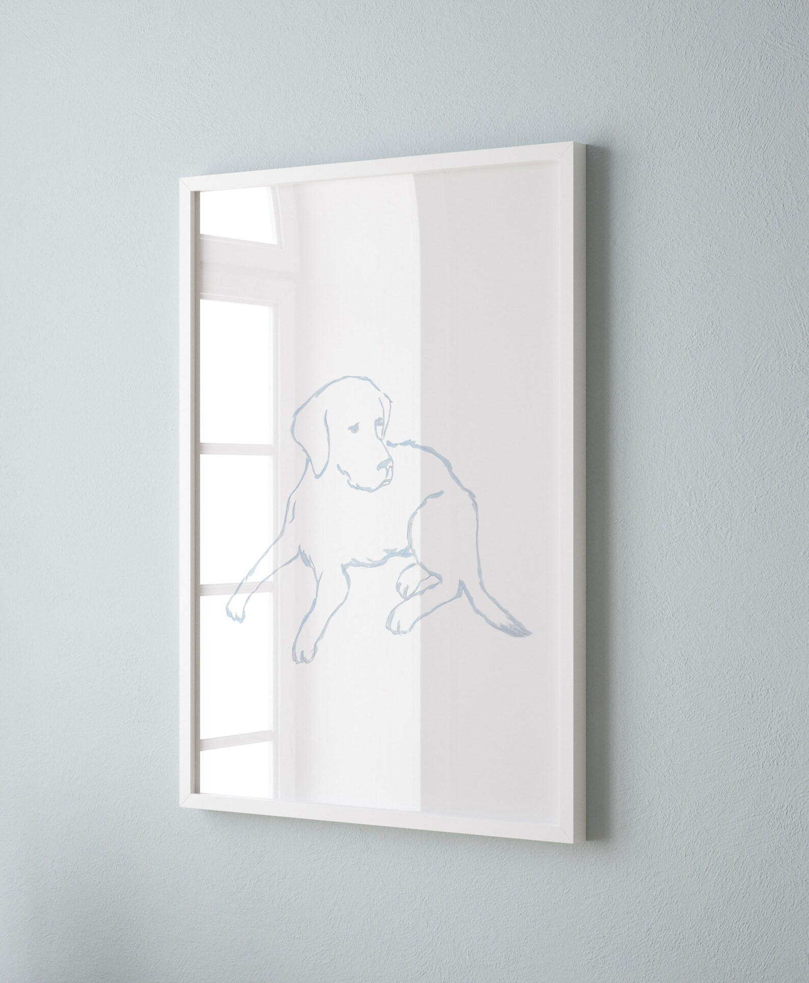 Blue Nursery Decor Dog Labrador Art Nursery Boy Wall Art Boy Nursery Prints Boy Nursery Dog Labra... | Etsy (US)