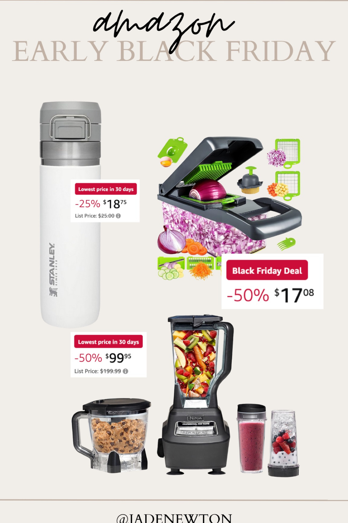 Some of my most used kitchen items that are on Black Friday!!! 

#LTKCyberWeek #LTKCyberSaleIE #LTKGiftGuide