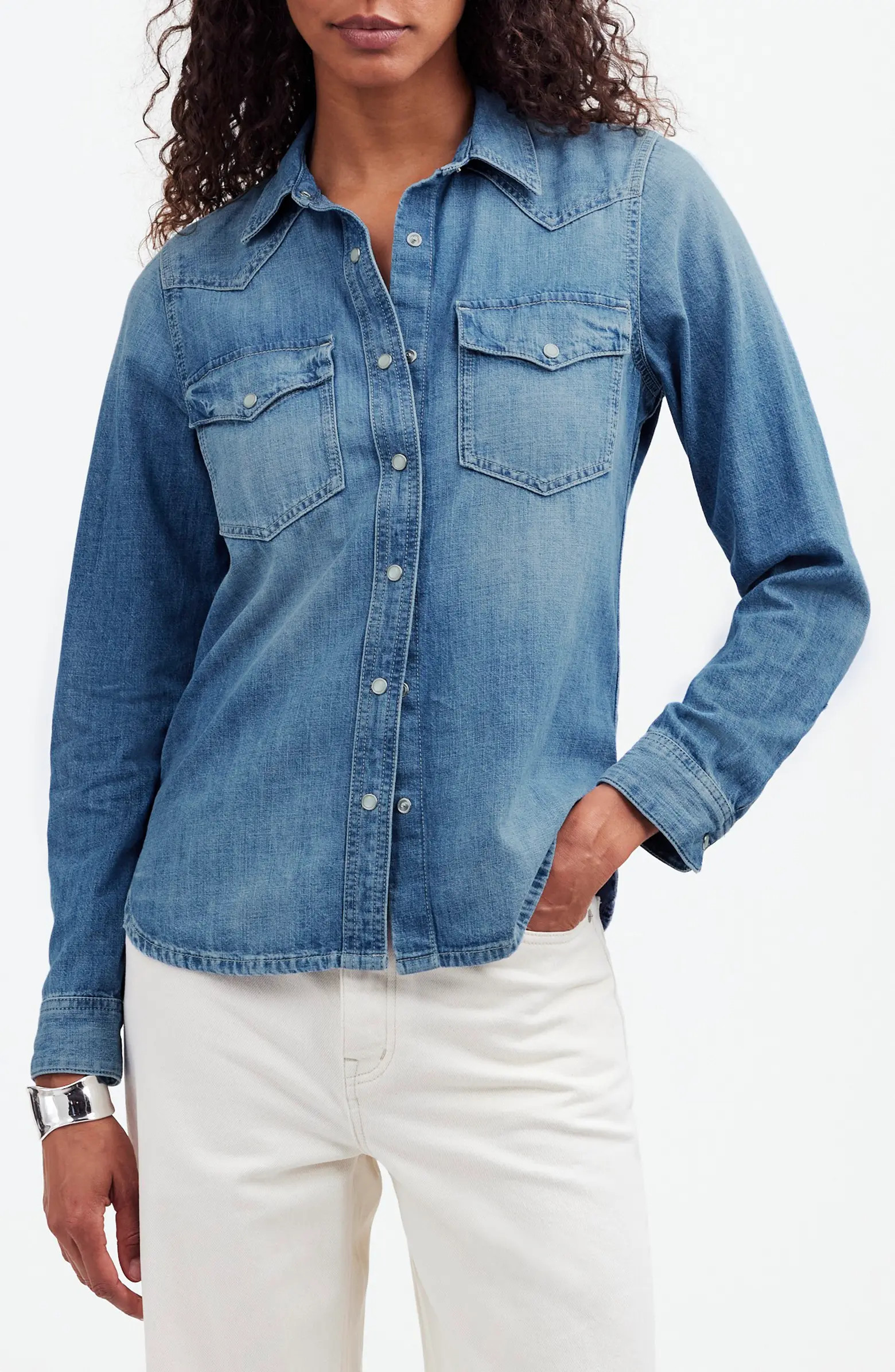 Denim Western Shirt | Nordstrom