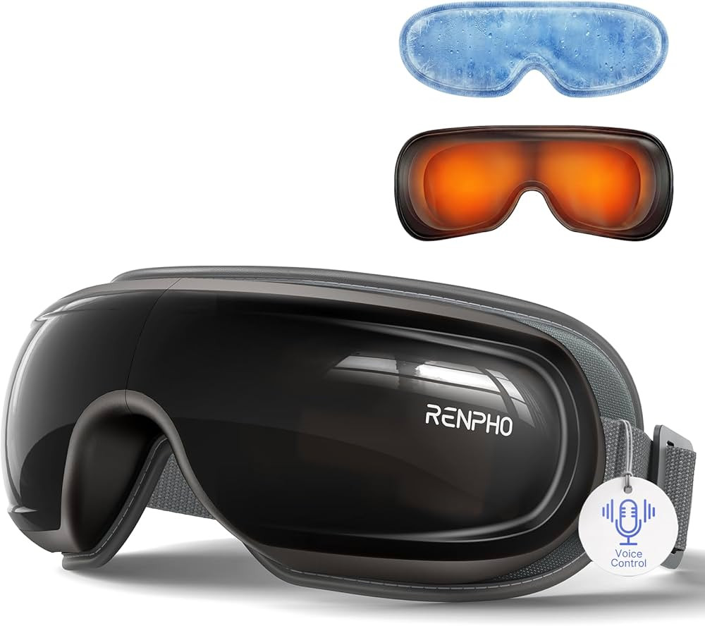 RENPHO Eye Massager with Heat and Cooling Voice Control, Fathers Day Dad Gifts for Husband Men, F... | Amazon (US)