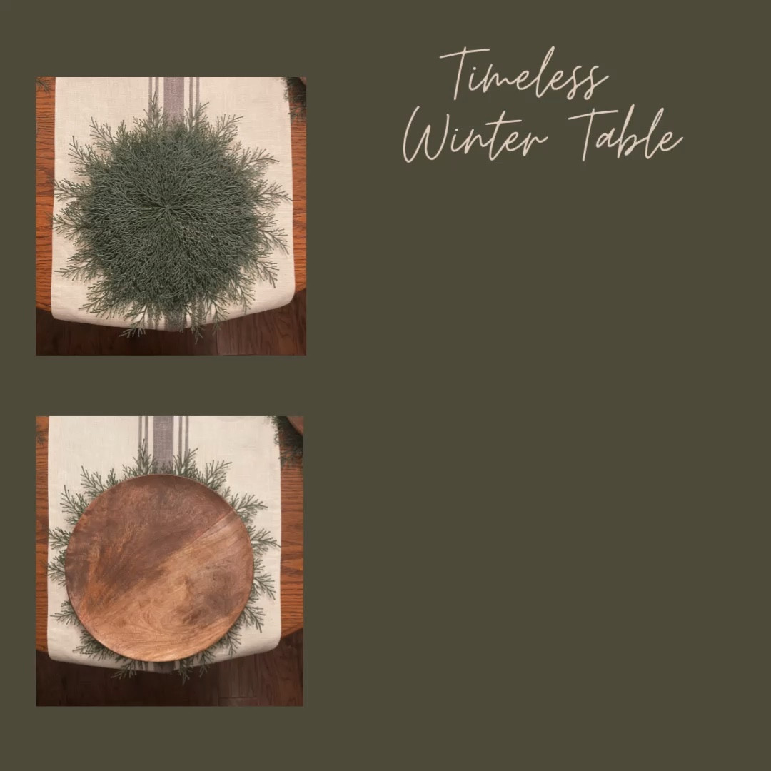 I love winter decor that I can leave out long after Christmas has passed! Check out this idea for a timeless winter look for an affordable price!! I plan to swap my Buffalo check plate for a “Christmassy” plate and then back to the checks after Christmas!! Kirkland’s is running a SALE right now: Take 25% off with code FAMILY and get free shipping on orders over $49 🌲❄️✨ 
#SALE #Christmasdecor #Winterdecor #seasonaltabledecor

#LTKHoliday #LTKSeasonal