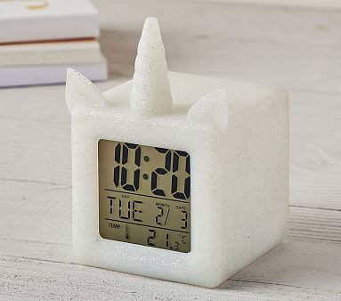 Light Up Unicorn Digital Clock | Pottery Barn Kids