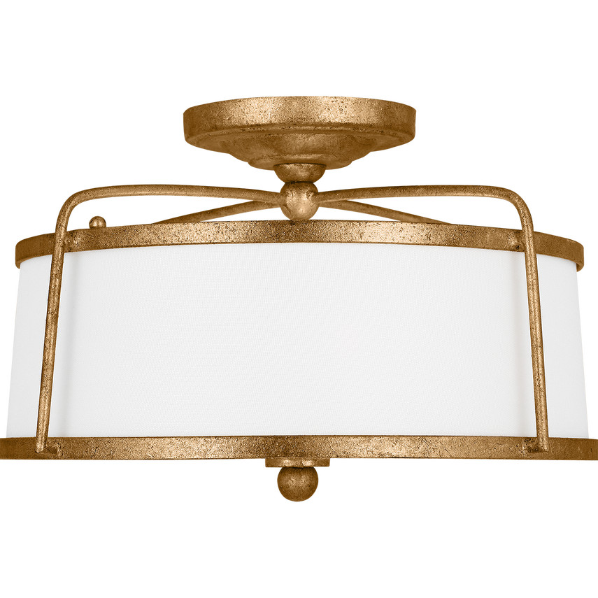Stonington Medium Semi-Flush Mount | Visual Comfort