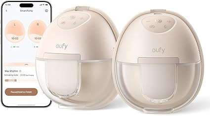 eufy Wearable Breast Pump S1, Hands-Free Electric Breast Pump with Heating Tech, App Control, Per... | Amazon (US)